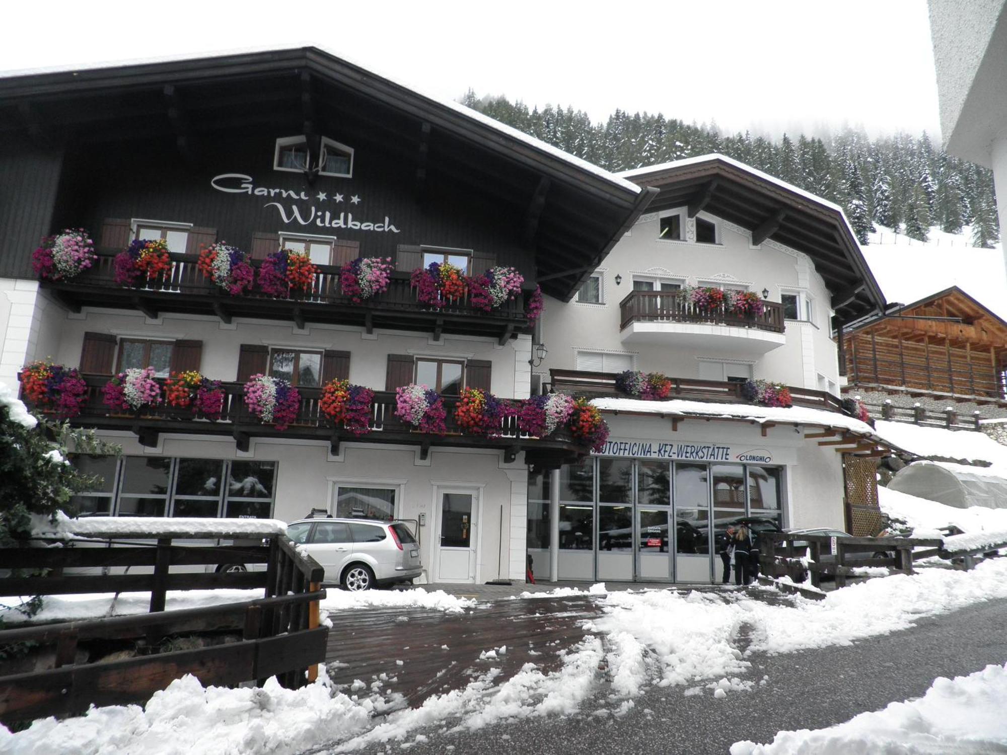 Garni Hotel And Apartments Wildbach Selva di Val Gardena Exterior foto